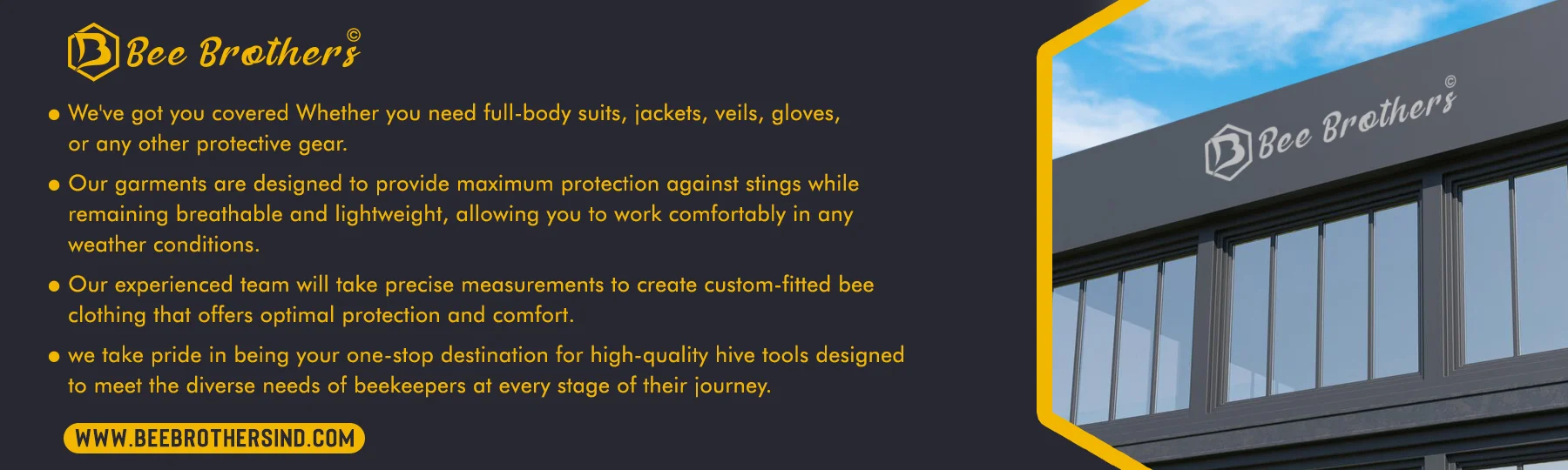 Beekeeping Suits, Jackets, & Gloves Manufacturer