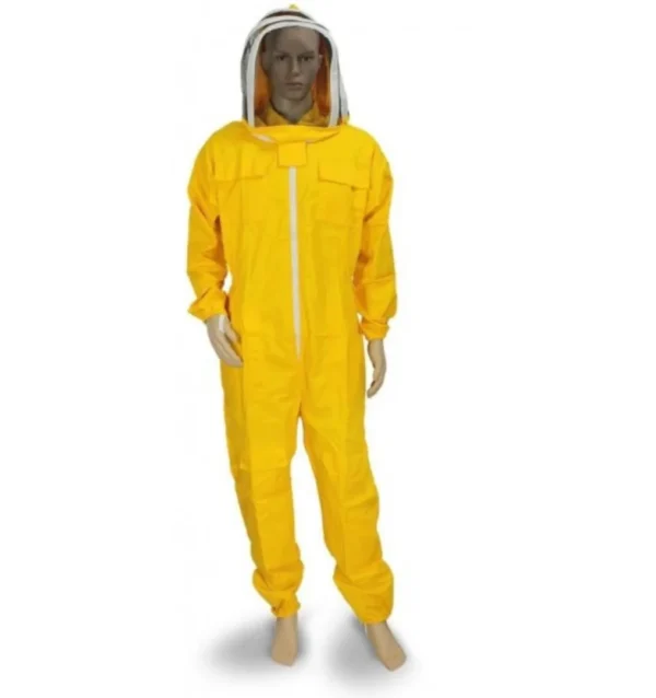 Bee Cotton Suit Fencing Veil Yellow