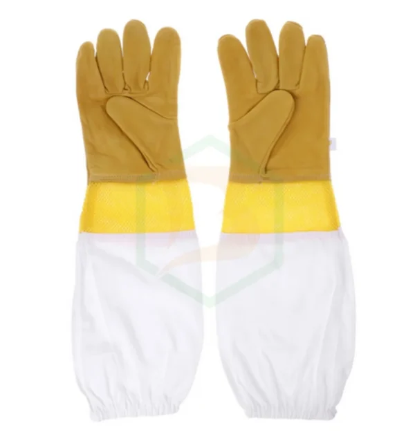 Bee Sheepskin Vented Gloves